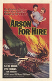 Arson for Hire Movie Poster Print
