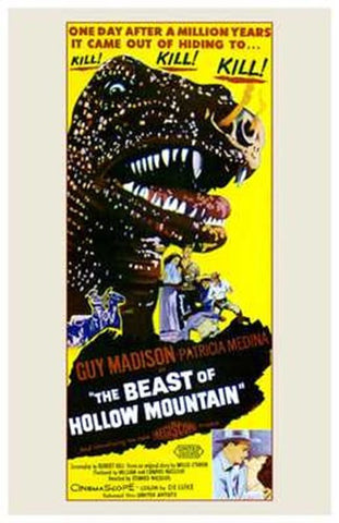 Beast of Hollow Mountain Movie Poster Print