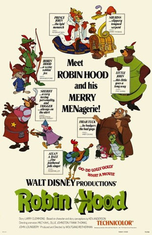 Robin Hood Movie Poster Print