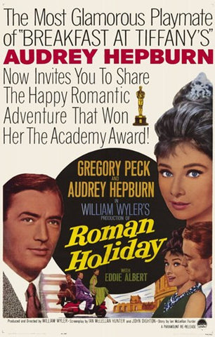 Roman Holiday Movie Poster Print