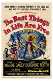 The Best Things in Life Are Free Movie Poster Print