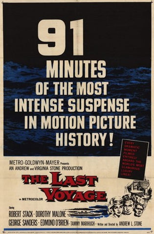 Last Voyage Movie Poster Print