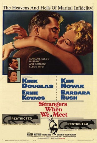 Strangers When We Meet Movie Poster Print