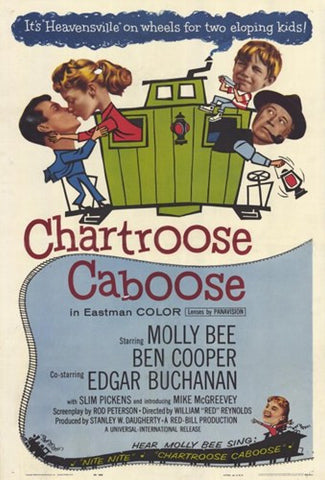 Chartroose Caboose Movie Poster Print