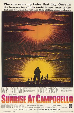 Sunrise at Campobello Movie Poster Print
