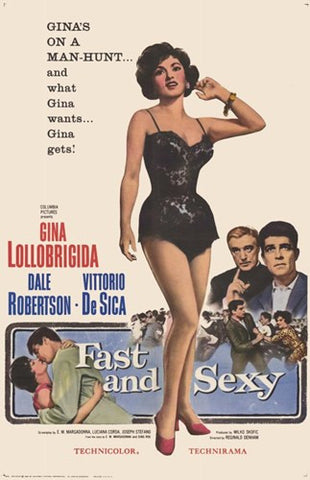 Fast and Sexy Movie Poster Print