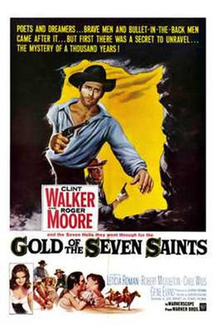 Gold of the 7 Saints Movie Poster Print