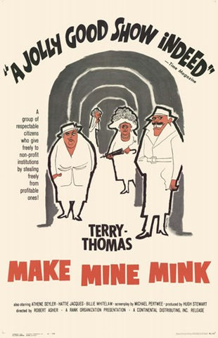 Make Mine Mink Movie Poster Print