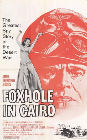 Foxhole in Cairo Movie Poster Print