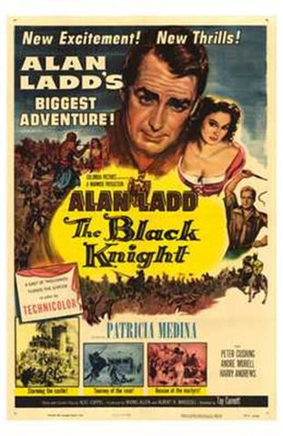 The Black Knight Movie Poster Print