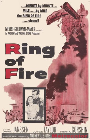 Ring of Fire Movie Poster Print