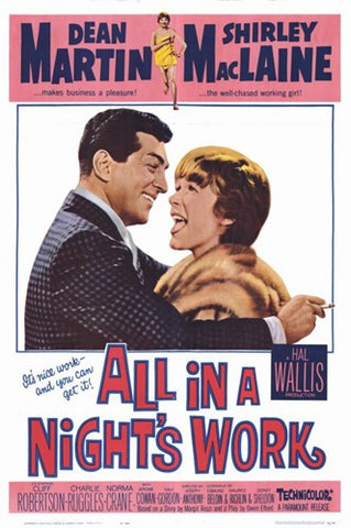 All in a Nights Work Movie Poster Print