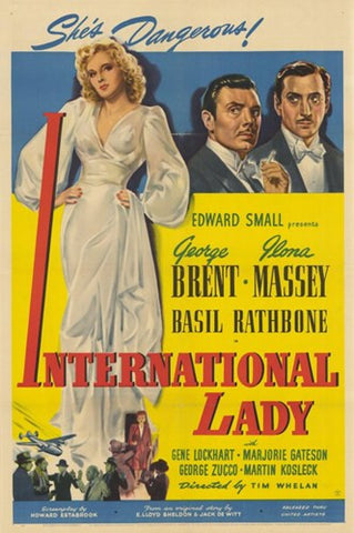 International Lady Movie Poster Print