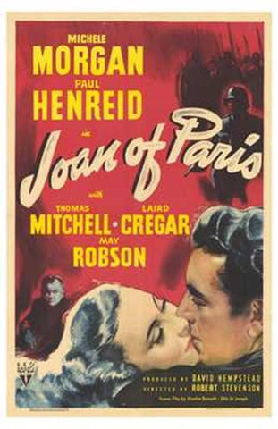 Joan of Paris Movie Poster Print