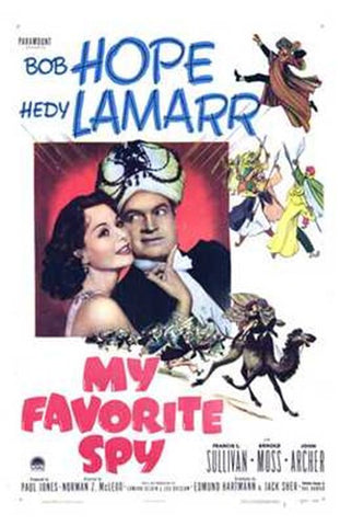 My Favorite Spy Movie Poster Print
