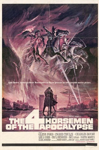 The Four Horsemen of the Apocalypse Movie Poster Print