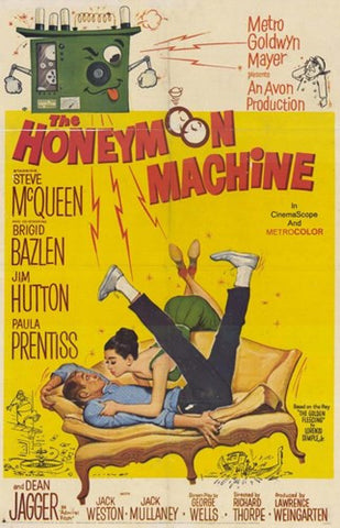 The Honeymoon Machine Movie Poster Print