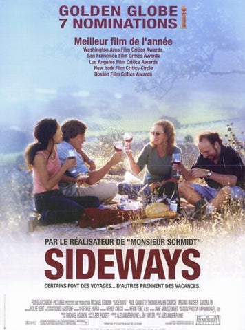 Sideways Movie Poster Print