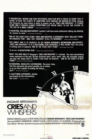 Cries and Whispers Movie Poster Print
