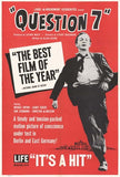 Question 7 Movie Poster Print