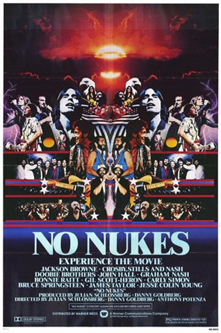 No Nukes Movie Poster Print
