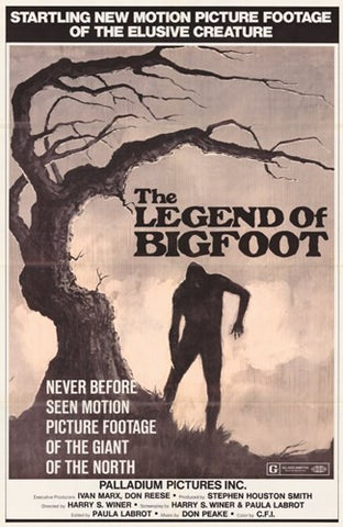 Legend of Bigfoot Movie Poster Print
