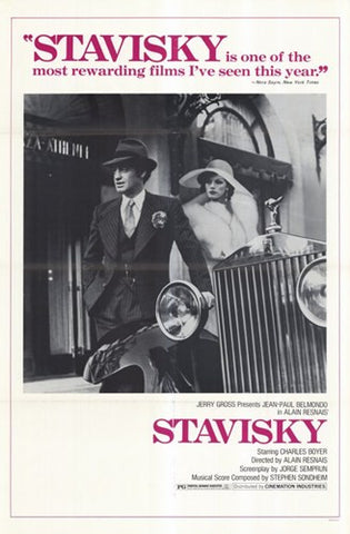 Stavisky Movie Poster Print