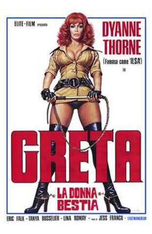Ilsa  the Wicked Warden Movie Poster Print