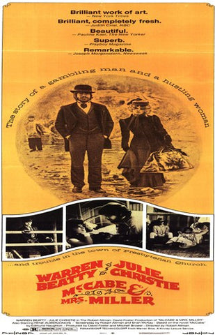 McCabe and Mrs. Miller Movie Poster Print