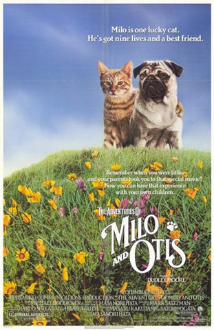 Milo and Otis Movie Poster Print