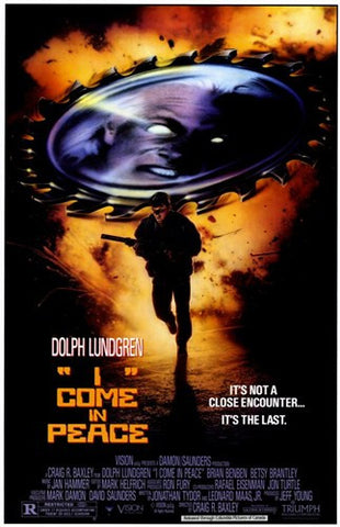 I Come in Peace Movie Poster Print