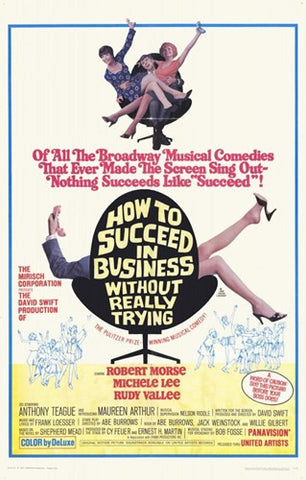 How to Succeed in Business Without Reall Movie Poster Print