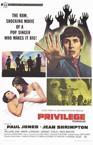 Privilege Movie Poster Print