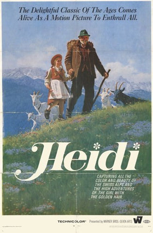 Heidi Movie Poster Print