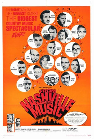 From Nashville with Music Movie Poster Print