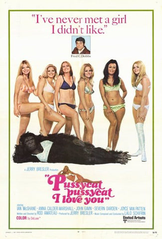 Pussycat I Love You Movie Poster Print