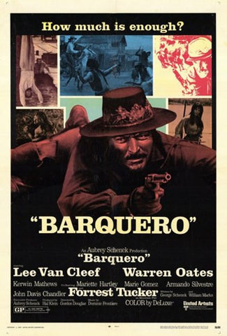 Barquero Movie Poster Print
