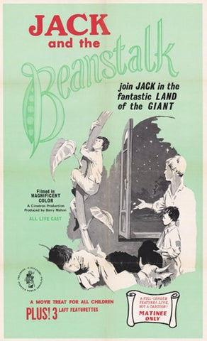 Jack and the Beanstalk Movie Poster Print