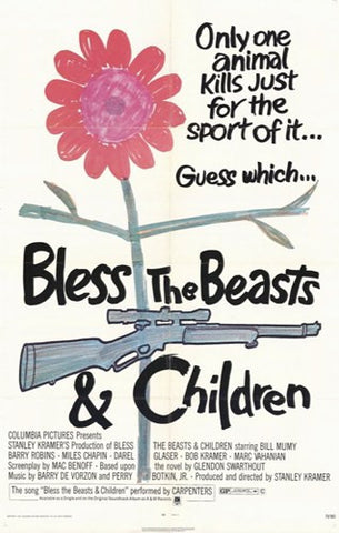 Bless the Beasts and Children Movie Poster Print