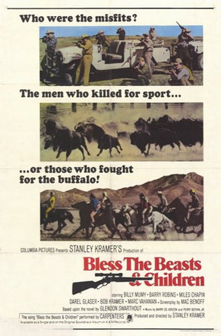Bless the Beasts and Children Movie Poster Print