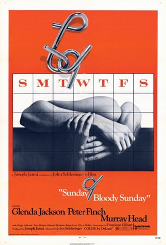 Sunday Bloody Sunday Movie Poster Print