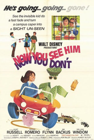 Now You See Him Now You Don't Movie Poster Print