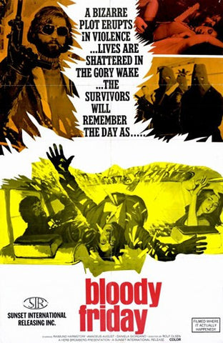 Bloody Friday Movie Poster Print