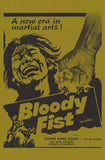 Bloody Fist Movie Poster Print