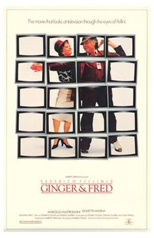 Ginger and Fred Movie Poster Print