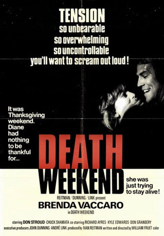 Death Weekend Movie Poster Print