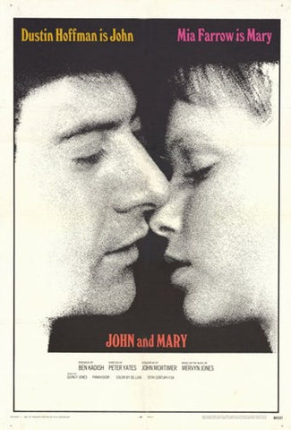 John and Mary Movie Poster Print