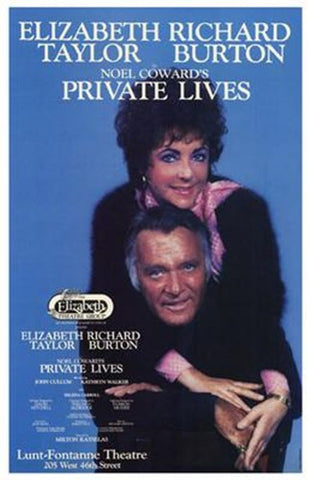 Private Lives (Broadway Play) Movie Poster Print