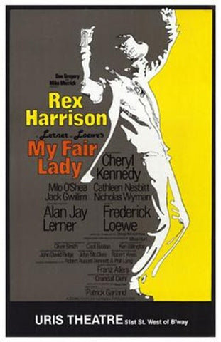My Fair Lady (Broadway Musical) Movie Poster Print