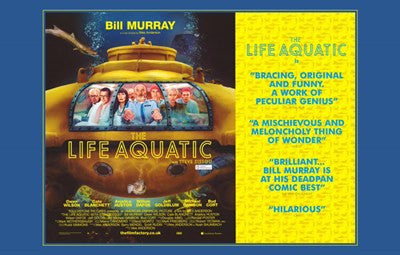 The Life Aquatic with Steve Zissou Movie Poster Print